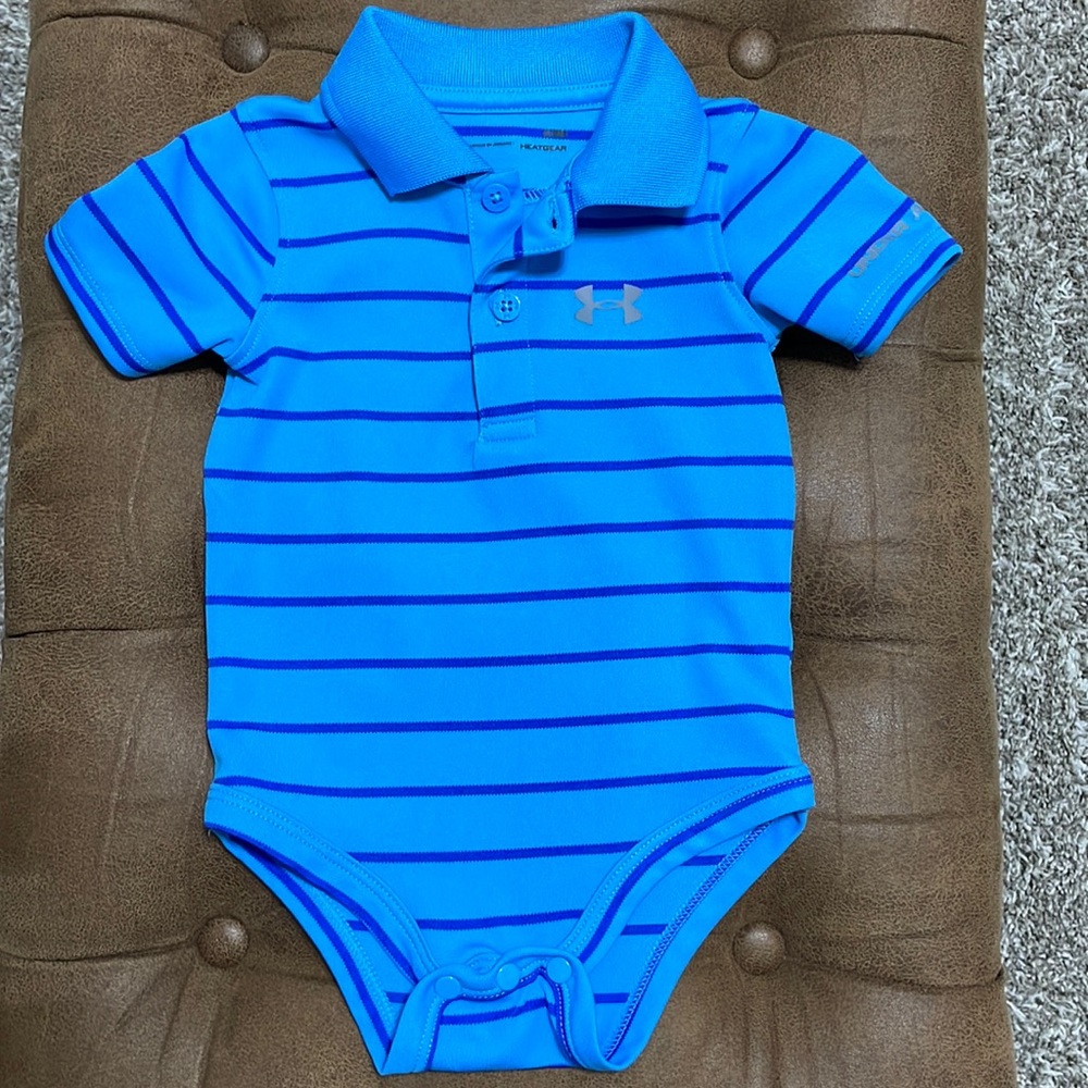 Under Armour polo onesie